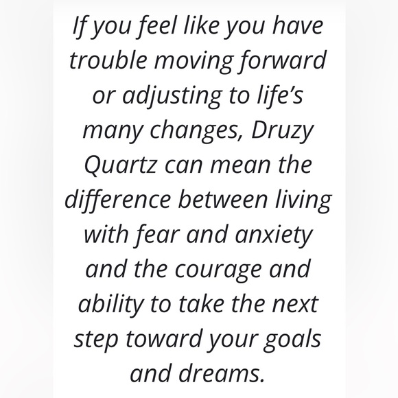 NWOT Druzy Quartz Ring size 8 - Picture 8 of 8